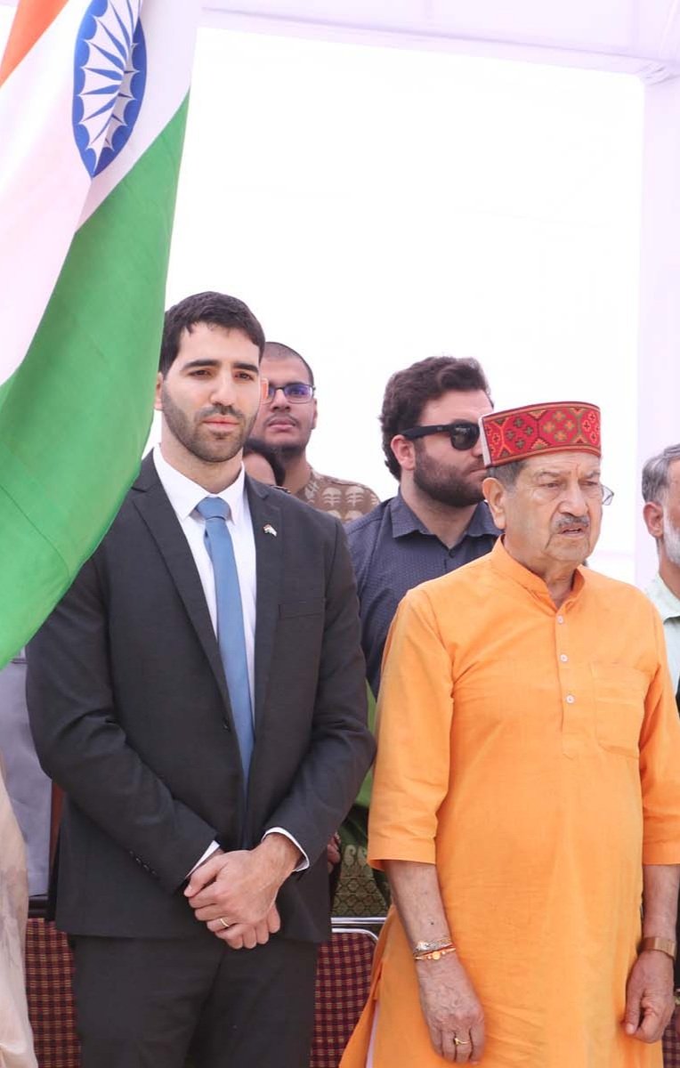 RSJM_HQ's tweet photo. India and Israel stand together as ancient civilisations, trusted friends, and partners in confronting shared challenges. Their cooperation in science, agriculture, security, and strategic affairs continues to deepen this enduring bond : Nittai Ben Haiem
#HaifaVictoryDay  #FANS https://t.co/02hqwqHd5o