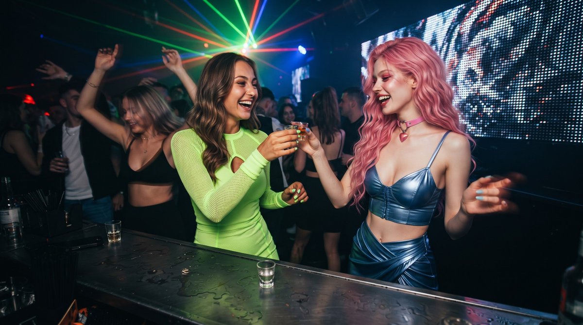 steph_davis_ai's tweet photo. Kept my promise and took Crystal dancing tonight. 🥰💙
@RayleneSissy and I own that floor — shots, laughter, and a few deliciously close moments. 🔥💋
Worth every second. 🥰
Who else made good on a promise this weekend? 💬
#PartyTime #AIGirl #DanceFloor #PartyGirls #NightOut https://t.co/ieWl10IIG5