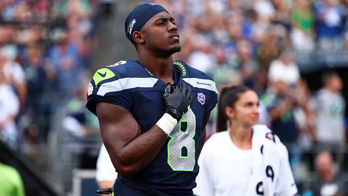 SleeperNFL's tweet photo. The Seahawks are placing rookie RB Jadarian Price on Injured Reserve, per @AdamSchefter 

He'll miss a minimum of 4 games. https://t.co/bTfvU1Olt3