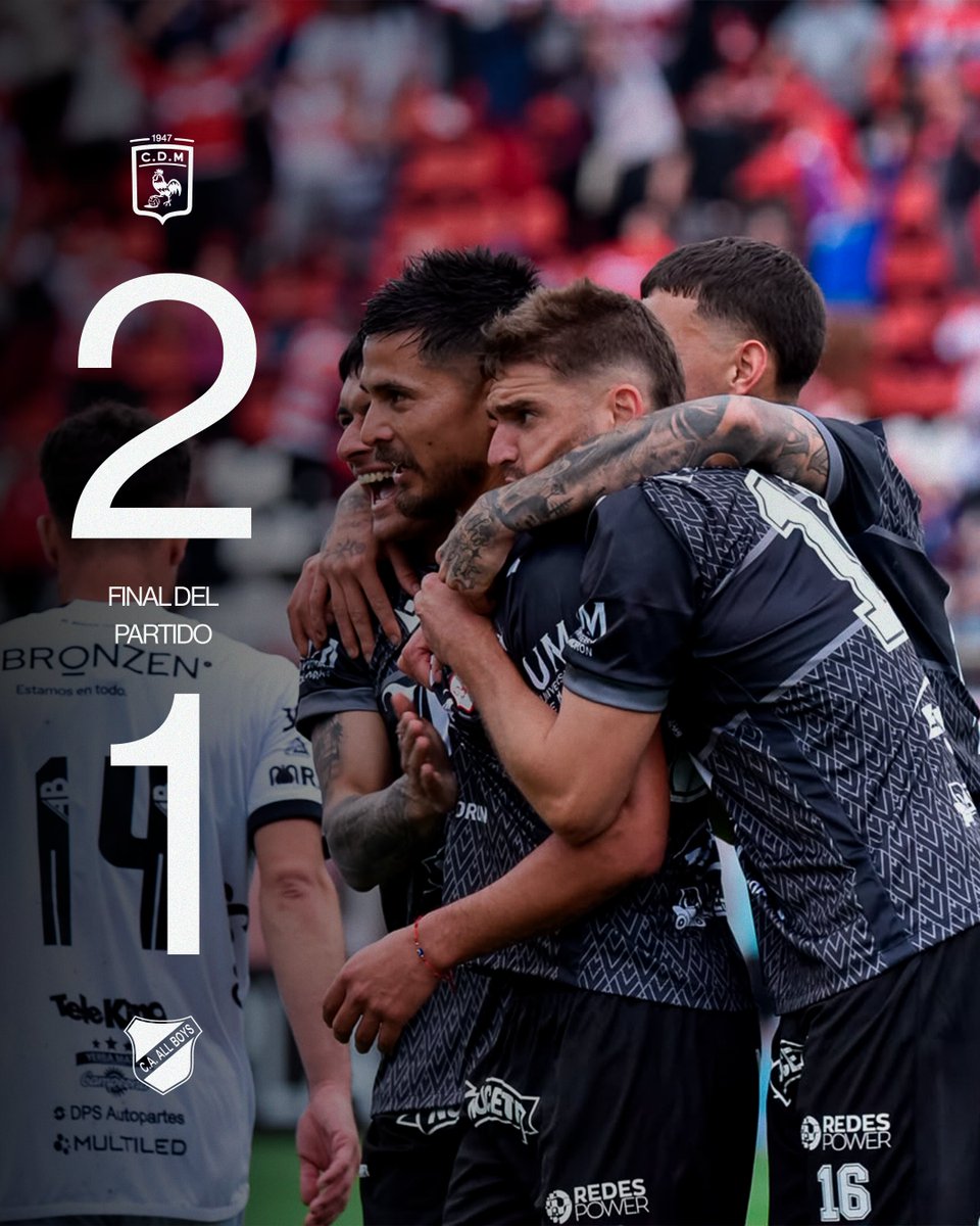 depmoronoficial's tweet photo. 🔚 ¡GANÓOOO MORÓOOOON!

Con goles de Mateo Levato y Franco Toloza, el Gallo se impuso por 2-1 ante All Boys en el Nuevo Francisco Urbano.

#SomosElOeste https://t.co/Z9j7HlWIDL