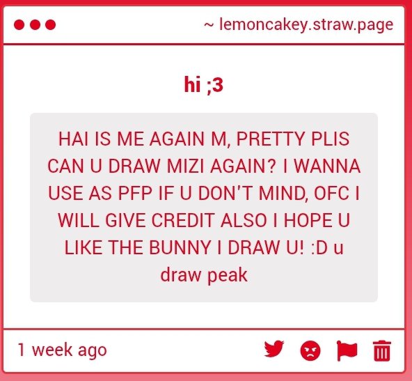 serumagica's tweet photo. HII M! thank you for the bunny here's your mizi in exchange :3 https://t.co/cItfHbz9SE