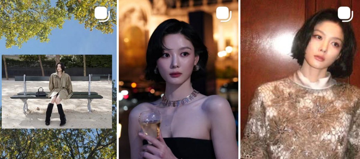 rebornstar_'s tweet photo. Kim Youjung once said, “Don’t worry, be richie,” and she’s literally living by it.

Charles &amp; Keith, 
Messika 
Brunello Cucinelli… https://t.co/SdqsU6TV3Z
