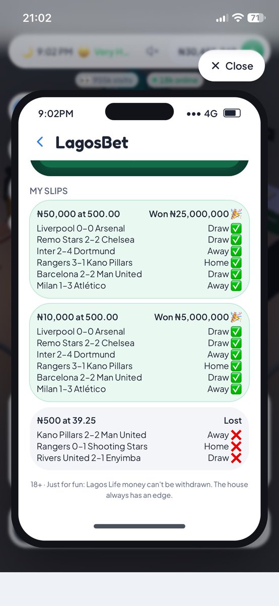 fsaobaun's tweet photo. @Omolomo_o 30Mili in the bag 💼 https://t.co/ALxPbqOPsc
