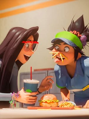 FtimaMonterros3's tweet photo. And Raissa loves Jo's crazy antics 💕

#forgottenisland #raijo 💕 https://t.co/UQnj3V1b9n