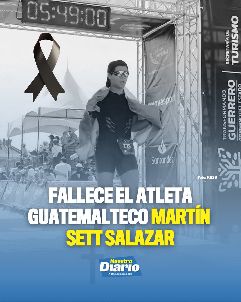 🏀🕊️ FALLECE EL ATLETA GUATEMALTECO MARTÍN SETT SALAZAR 🖤🇬🇹 El atleta guatemalteco Martín Sett Salazar falleció tras una larga lucha contra el glioblasto…