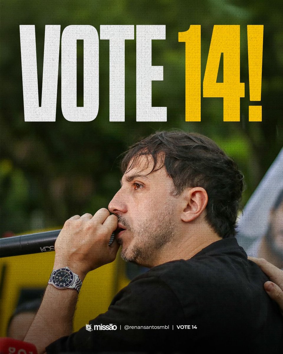 Felymissionaria's tweet photo. Vira voto pro Renan! https://t.co/KPyWV7ogr2