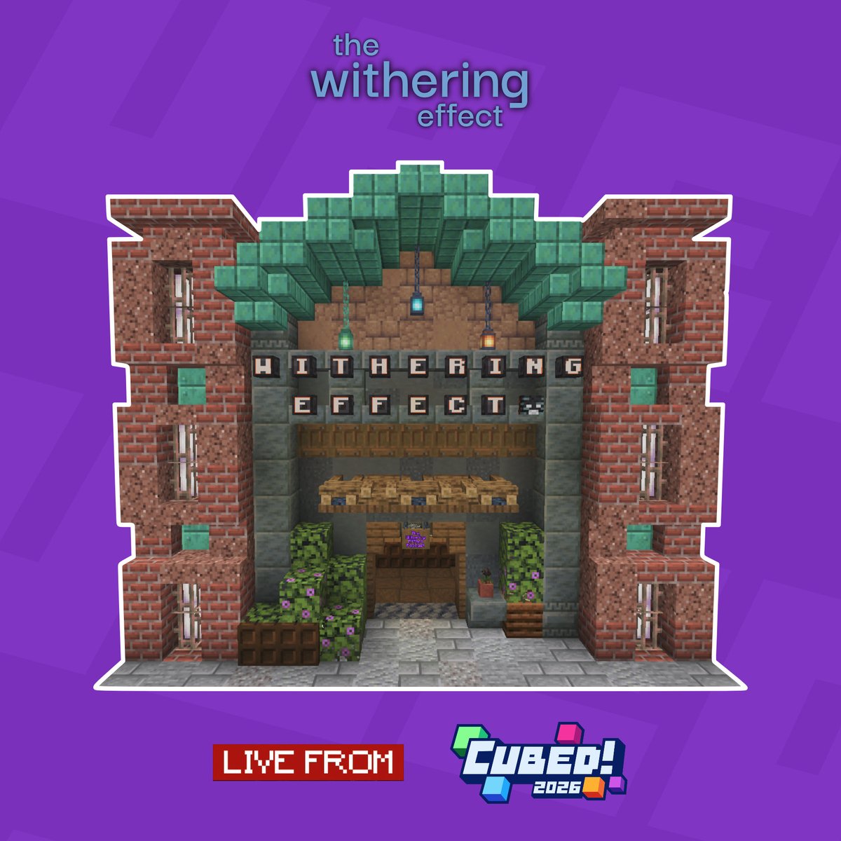 WitheringEffect's tweet photo. 🔴 Episode 196 LIVE from Cubed! 

📍 Cubed! Expo Hall 
🗓️ October 3rd 2026 

🇺🇸 4pm PDT / 7pm EDT 
🇬🇧 Midnight BST 🇪🇺 1am CEST 
🇦🇺 10am AEST 

🔗 https://t.co/aA9UmwFMQc

@CubedCon #Cubed2026 
#Minecraft #Hytale #Podcast https://t.co/M9980zt7kP
