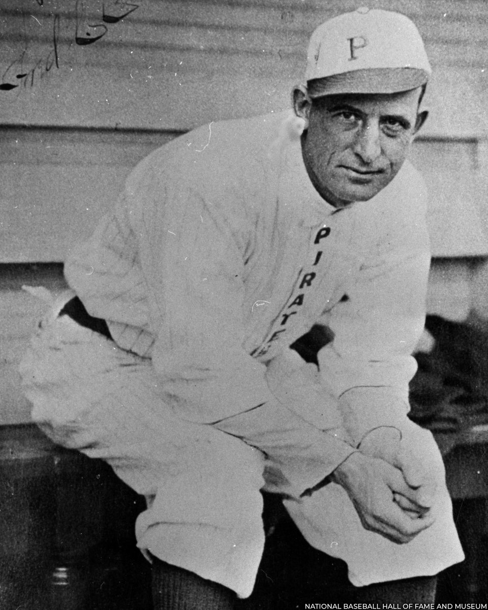 baseballhall's tweet photo. One of the game’s first successful player-managers, Fred Clarke led his teams to four pennants and the 1909 World Series title in Pittsburgh. The Hall of Famer was born #OTD in 1872. https://t.co/HexJda0cUD