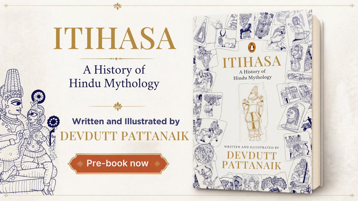 devduttmyth's tweet photo. Itihasa: A History of Hindu Mythology 

Pre-Book your copy here

https://t.co/k1M29HvL0U https://t.co/8bVfmcxUPR