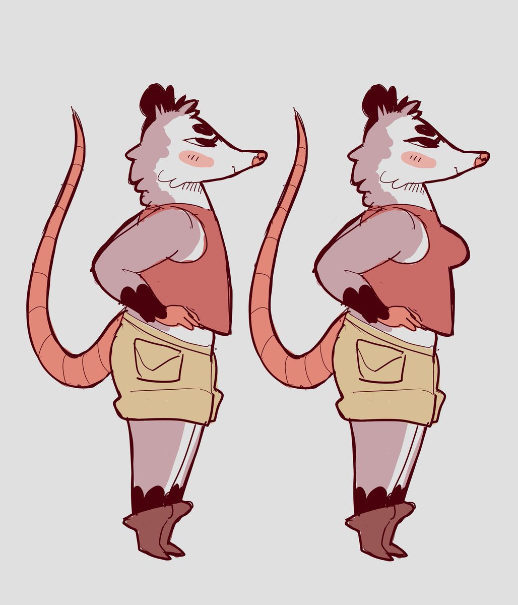 keyelocke's tweet photo. some designs I made for a game idea a bit ago; these 4 are the protagonists https://t.co/lIydZvn80C