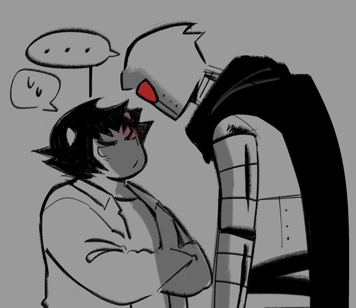 timeroom9000's tweet photo. staring contest https://t.co/VbjvY76tv9