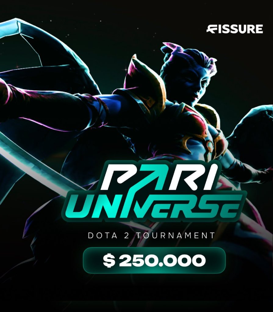 PolymarketDota2's tweet photo. NEW 🚨: PARI UNIVERSE by FISSURE announced with a $250,000 prize pool

Confirmed teams:

PARIVISION 🇷🇸🇷🇺
BetBoom Team 🇷🇺
Team Spirit 🇷🇸🇷🇺
Team Liquid 🇳🇱
1w Team 🇷🇸🇷🇺
OG 🇵🇭🇪🇺

Three more teams will receive direct invitations, while the final participant will qualify for the tournament.