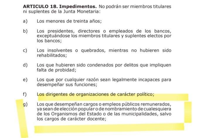 vozdeltuit's tweet photo. Prohibiciones para ser Presidente del @Banguat y Junta Monetaria abarcan a los miembros de cualquier organismo de Estado. 
Cúales son los Organismos de Estado ?
Ejecutivo, Legislativo y Judicial.

A qué Organismo pertenece Jonathan Menkos? Al Legislativo. No renunció a la curul https://t.co/70683E2bIY