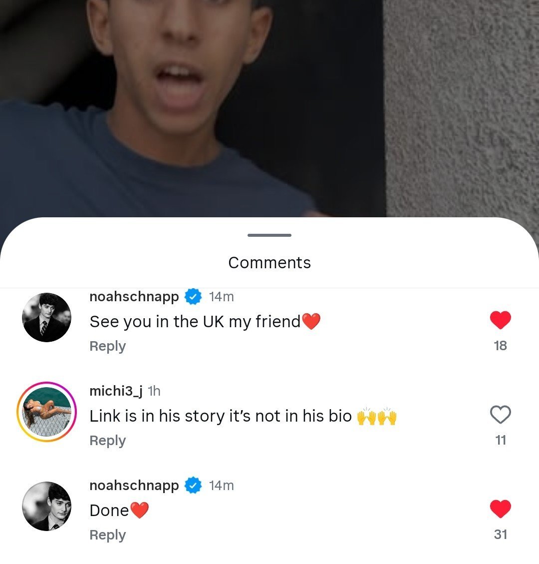 Mizukiharuno22's tweet photo. To the people who call noah schnapp "zionist" he has done more for the cause than you all who think hating on celebrities is activism. He actually donated to a Palestinian and made him escape the genocide and pursue his dream. We need more of this! Donate and speak out!!! https://t.co/0cLlZH75Fe