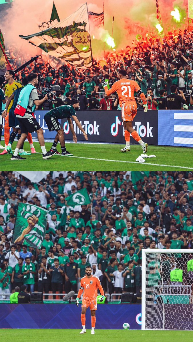 wo3_1's tweet photo. اربع مباريات لم يستقبل اي هدف 

He did not concede a single goal in four matches
#Mohammed Al-Owais https://t.co/4R8nzgQtN5