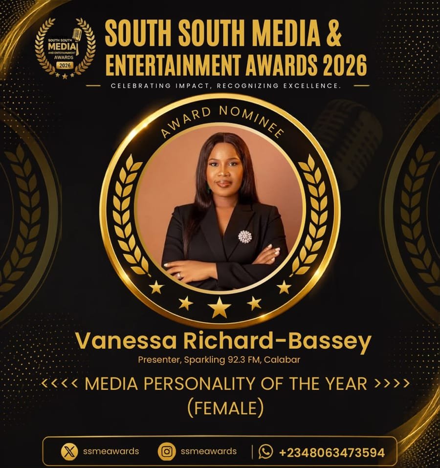 SSMEAwards's tweet photo. We congratulate you, @RichardVaness11 on your nomination as Media Personality of the year at the 2026 edition of the South South Media and Entertainment Awards 

Below is a link of how your followers/fans can vote for you

Votes are free

Congrats again

https://t.co/Z32vW8Bwye https://t.co/1ir0oKXxeY