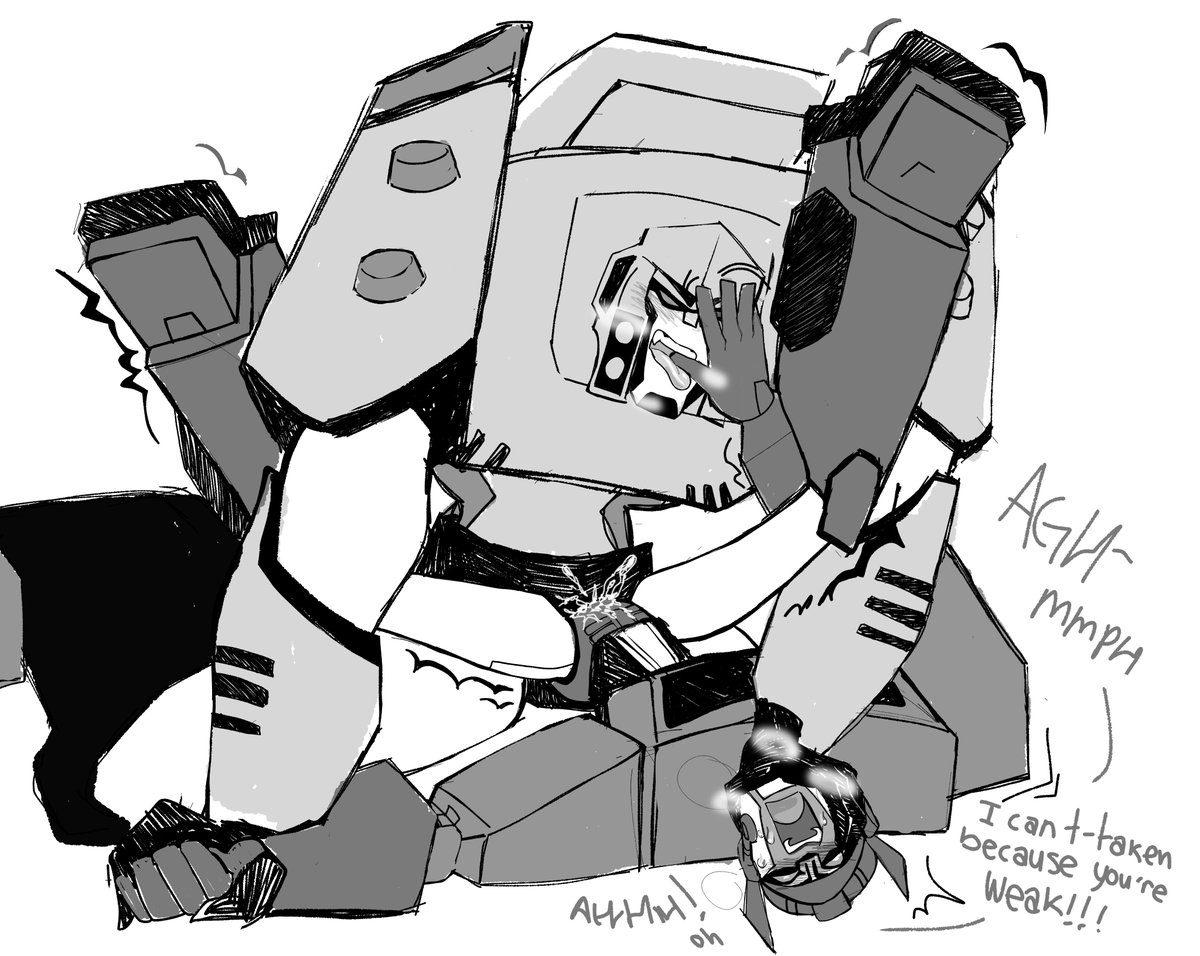 SuperMrEvilGuy's tweet photo. Kinktober Day 3 Hate Sex Optimus is determined to prove that he is not weak #megop #valveplug #Transformeranimated https://t.co/JoGMj2yJOk