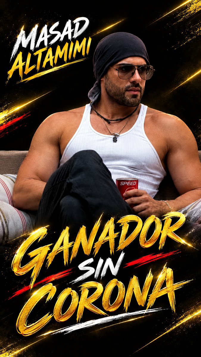 PaolaAndrea7630's tweet photo. MASAD GANADOR SIN CORONA TEMPORADA 4 
#LaCasaDeLosFamososMx #masadaltamimi https://t.co/QEST760Qdd