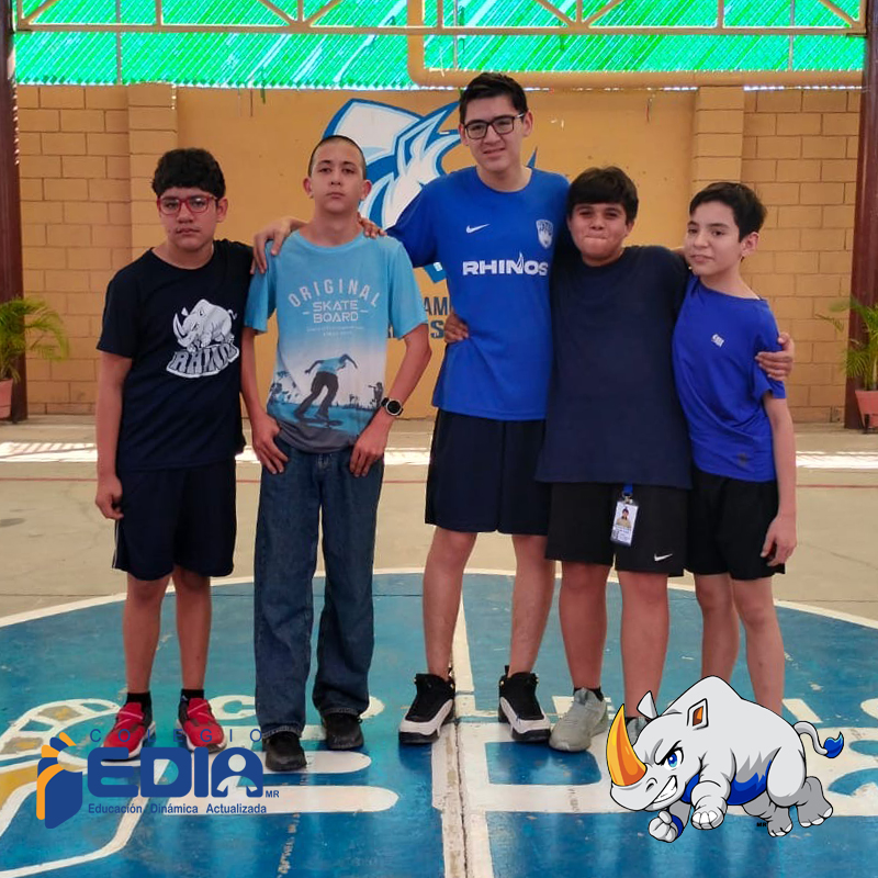 ColegioEDIA's tweet photo. Iniciamos con la 1ª vuelta del torneo 5vs5 de secundaria y preparatoria EDIA.

#SomosRhinos #Basketball #SecundariaEDIA #PreparatoriaEDIA #RHINOSEDIA https://t.co/WiY89cELRg