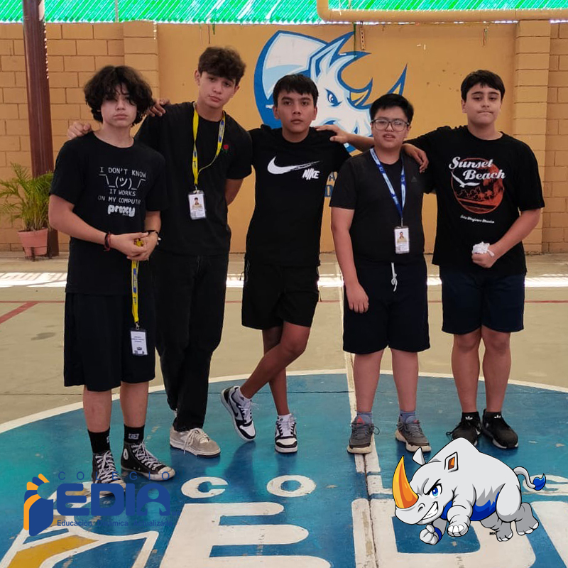 ColegioEDIA's tweet photo. Iniciamos con la 1ª vuelta del torneo 5vs5 de secundaria y preparatoria EDIA.

#SomosRhinos #Basketball #SecundariaEDIA #PreparatoriaEDIA #RHINOSEDIA https://t.co/WiY89cELRg