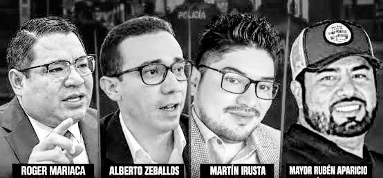 Odce32600's tweet photo. Tras audiencia de aproximadamente 14 hrs, el Juez determinó la detención preventiva por seis meses para:
•Mariaca al penal de Cantumarca (Potosí)
•Zeballos al penal de El Abra (Cochabamba)
•Irusta al penal de Patacamaya (La Paz)
•Aparicio al penal de Chonchocoro (La Paz) https://t.co/1ZShBVfUcA