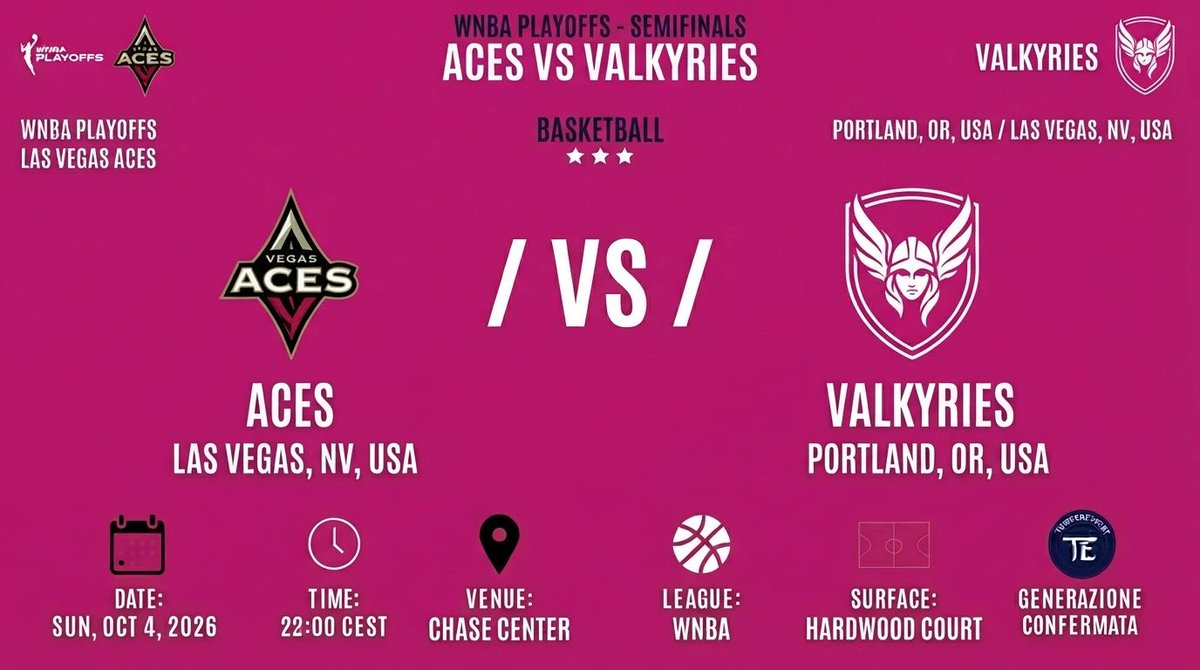 Deepnightpress's tweet photo. Pronostico LV Aces vs GS Valkyries WNBA Playoffs: Player Props e Value 04/10 #AcesVsValkyries #WNBA #WNBAPlayerProps #PlayerPropBets #QuantBetting #SportsBetting #Tipstereco
https://t.co/az1XBSW2dD https://t.co/1tVfH6OPHo