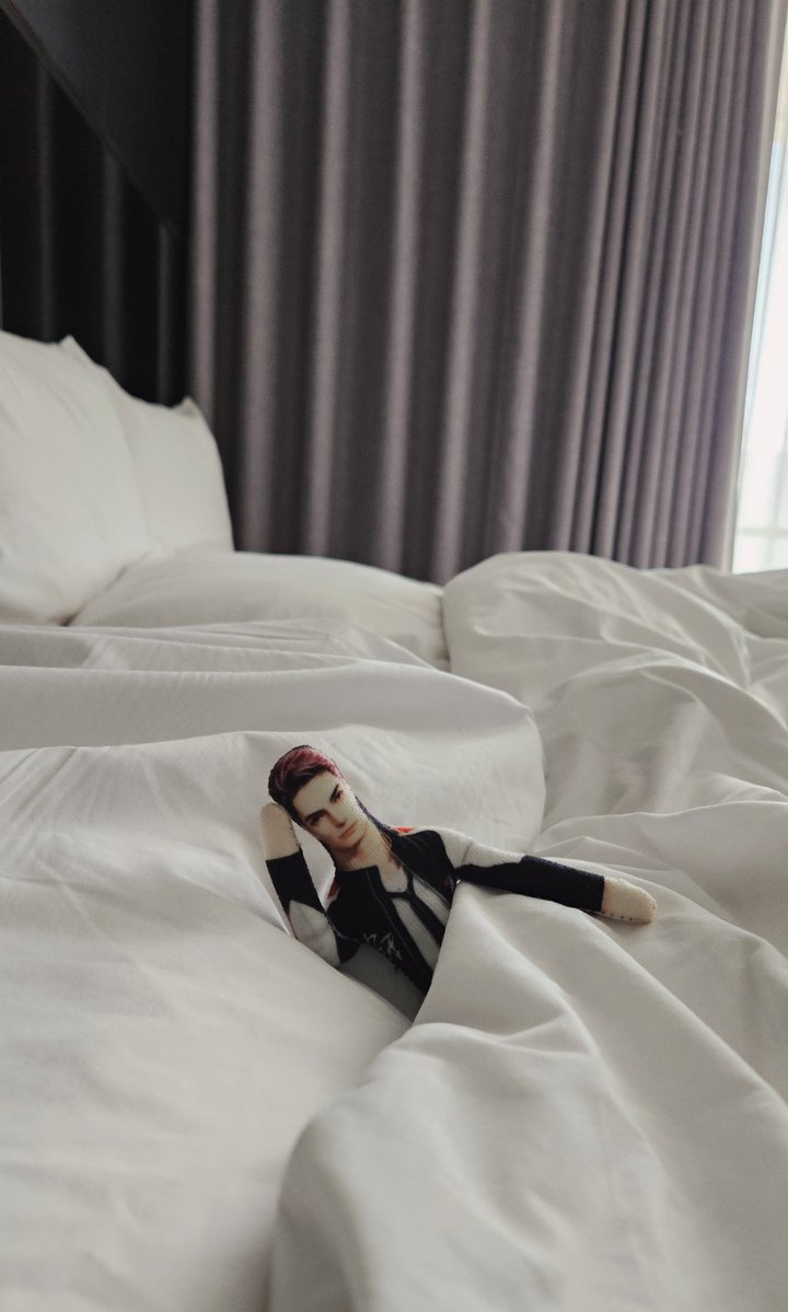 LuvDeepLOVE's tweet photo. Good morning, pancake. Did you sleep well? 😘

#全世界都爱敖尹 
#BringValkoBack
#VALKOISLOVED https://t.co/SZbeHVro7E