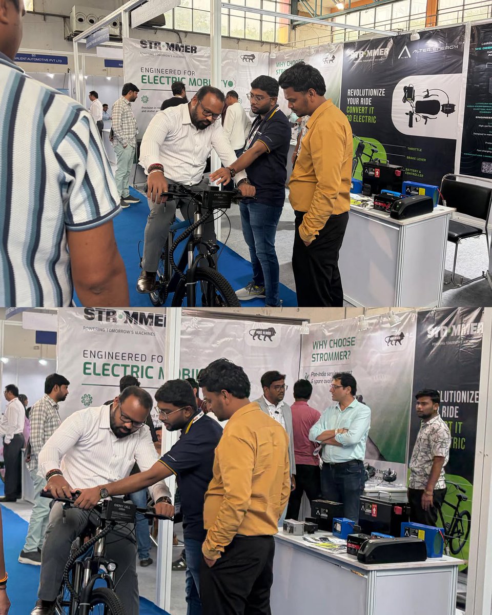iievshow's tweet photo. ⚡ DAY 2 IS ON! 🚀
The energy is rising at IIEV SHOW 2026 — 8th Edition!
💡 Fresh innovation
🤝 New business connections
🚀 Bold ideas for the future of mobility
🔋 Next-gen EV technologies
#IIEVShow2026 #EVIndia #ElectricMobility #EVInnovation #FutureOfMobility https://t.co/VeRNMuSybc