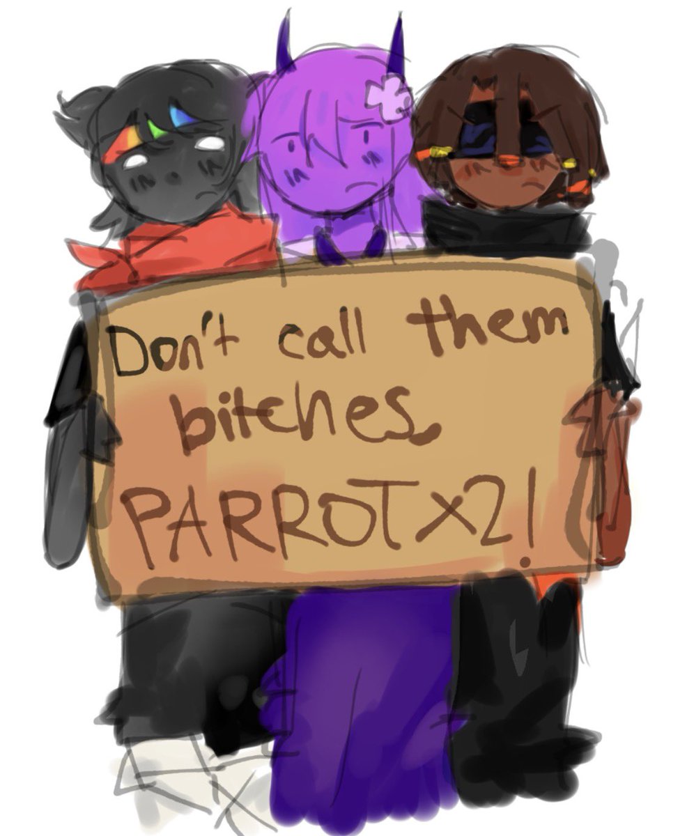 theniusedf5's tweet photo. Wow. Why would Parrotx2 say all those things? https://t.co/fmxZ6neSqC