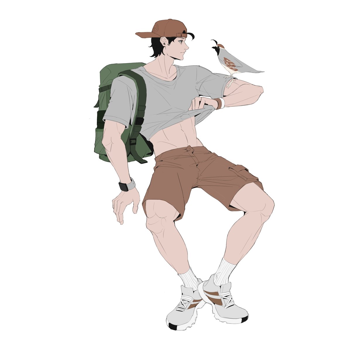 HOHO_Phoebe's tweet photo. Q_Quail 
Still need more practice on the colouring ...
#AtoZChallenge #CharacterDesign #Quail #AtoZ練習法 #AtoZ https://t.co/lDfQTMd6r0
