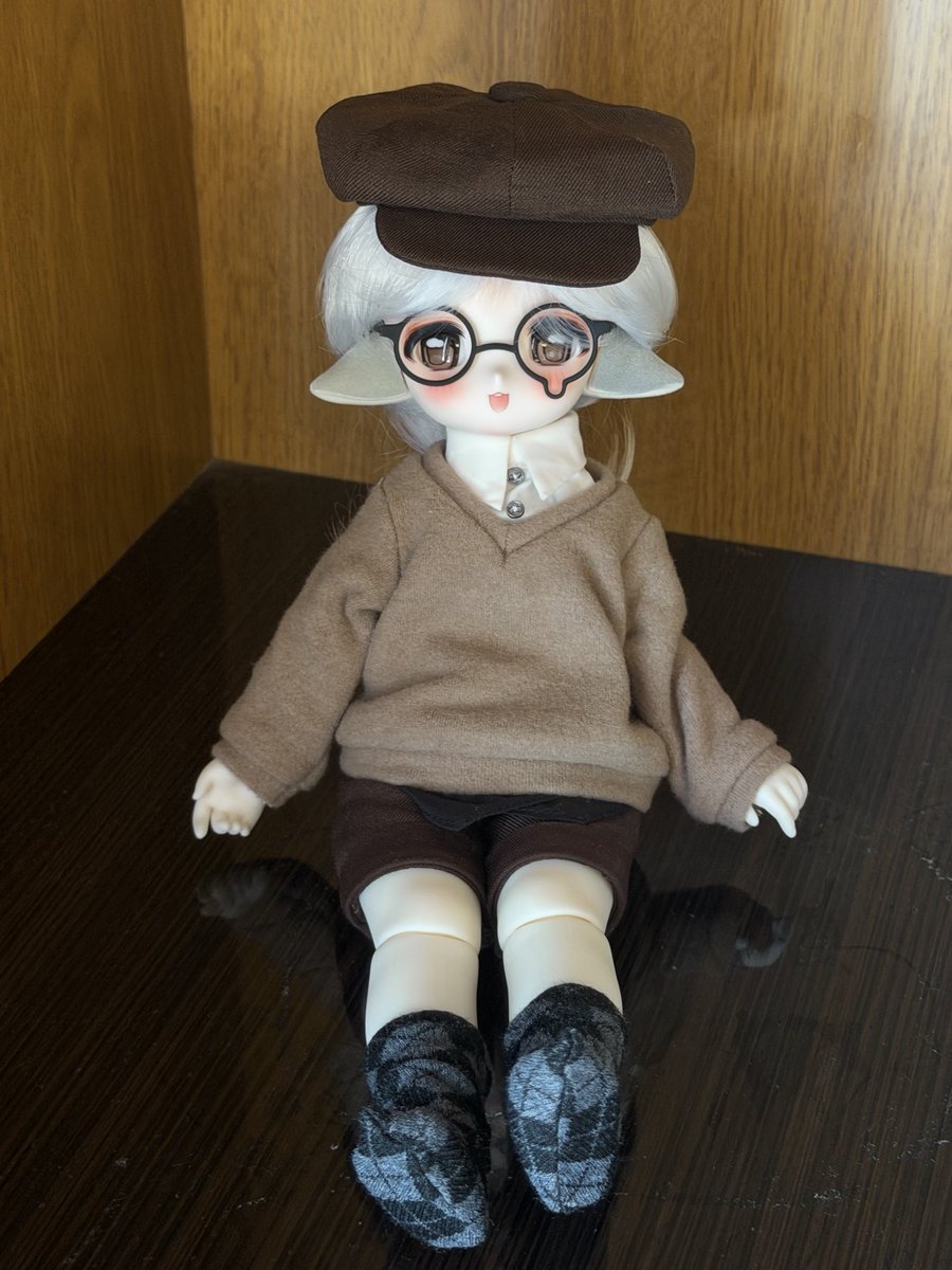 marikatomiyuki's tweet photo. 旅行前にお迎えした12人目のTinyFoxは子羊のメルちゃん☺️

元々の素のメイクが可愛いので、ウイッグ変えるだけでも一層可愛くなりますね🥰 https://t.co/eBjCliYxqU
