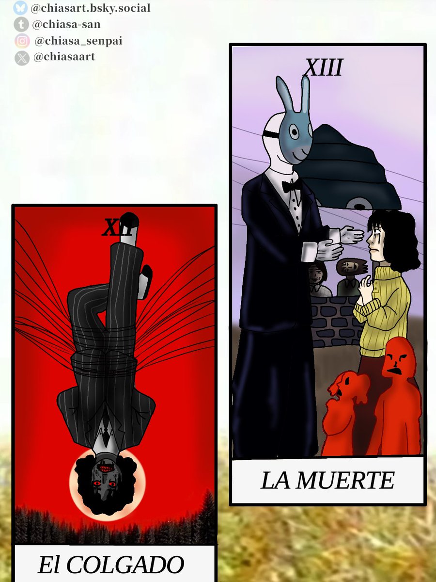 Chiasaart's tweet photo. Moontober
Dia 3: Tarot
Jack Walten (El colgado): Aceptar los sacrificios necesarios para obtener una nueva perspectiva
"Bon" (La muerte): no representa un final definitivo, sino la transición necesaria para un nuevo comienzo
#moontuber
#twf #thewaltenfiles
#jackwalten #bon https://t.co/E7z5xk6mEy