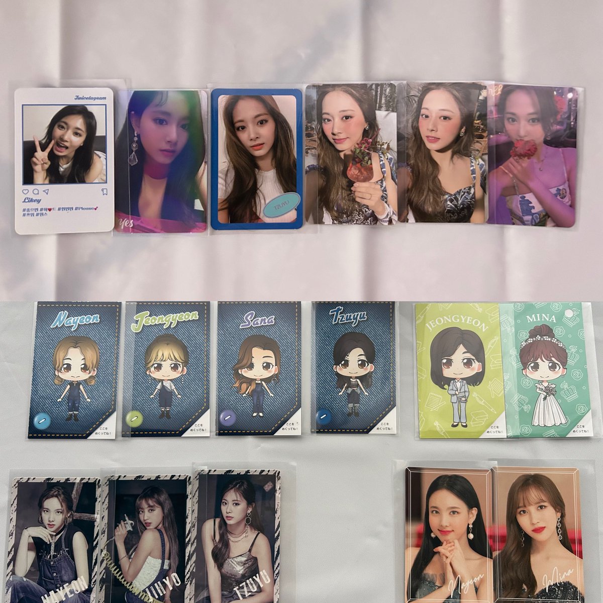 ______mo__64's tweet photo. TWICE トレカ 交換 買取

【譲】画像のもの

【求】買取  or  モモ (同種異種可)

郵送での交換希望しております 📮
買取の場合メルカリ最安値で考えております！
(物によっては変更あり)
お気軽にお声がけください🙇‍♀️

#TWICE買取 #TWICE交換  #モモ https://t.co/PU267RgcUm