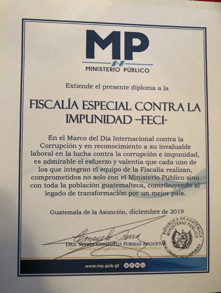 JSandoval1982's tweet photo. En diciembre de 2019, Consuelo Porras nos decía esto mientras preparaba cómo desmantelar nuestro trabajo. Cuántas familias destruyó, cuánto desarraigo provocó, cuántos proyectos de vida truncó y cuánta protección dio a los poderosos a costa del pueblo. Ojalá la justicia la alcance.