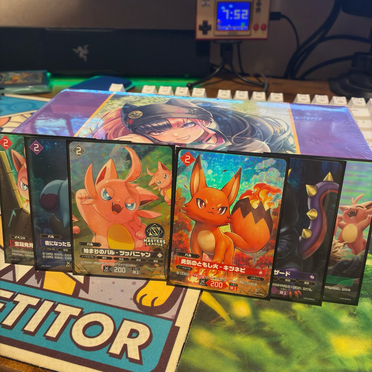 PalTCG0811's tweet photo. パルワールドTCG ML
1.青紫 ❌
2.赤紫 ⭕️
3.青紫 ⭕️
4.低コスアグロ⭕️
5.青紫 ❌
6.赤青 ⭕️

今回非常に練習期間が短かったところで
@_True_end_poke さんにティーチング頂き
勝ち越しPRゲット！
普段のプレイの見直しから当日のレシピまで本当にありがとうございました🙇‍♀️

#パルワールドカードゲーム https://t.co/r8fKTjFpl9