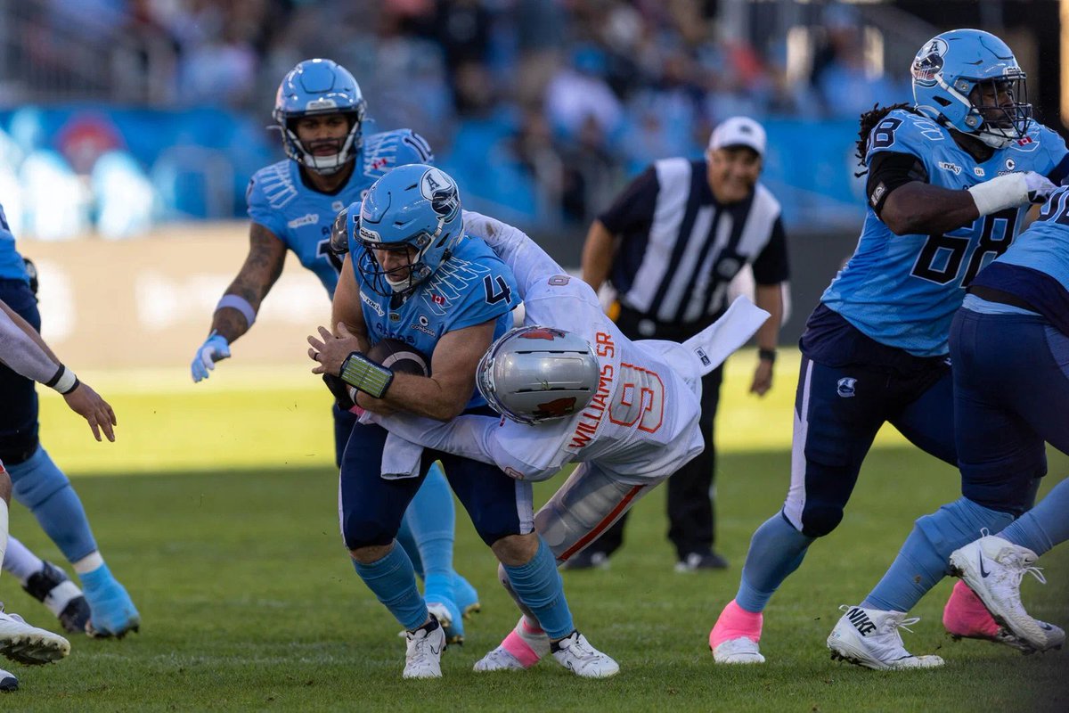 TheJCAbbott's tweet photo. B.C. Lions’ offence leaves meat on the bone, defence cleans up leftovers against Argos (& 10 other thoughts)
https://t.co/CDVmiRh535
#CFL #BCLions #RoarAsOne https://t.co/ZX8RlBhSnm