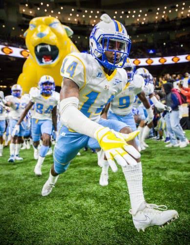ImJairius's tweet photo. #PraiseGOD After a Great Gameday Visit, I am Blessed to Earn Another Division-1 Offer from Southern University @GeauxJags https://t.co/jtcKUpqAyq