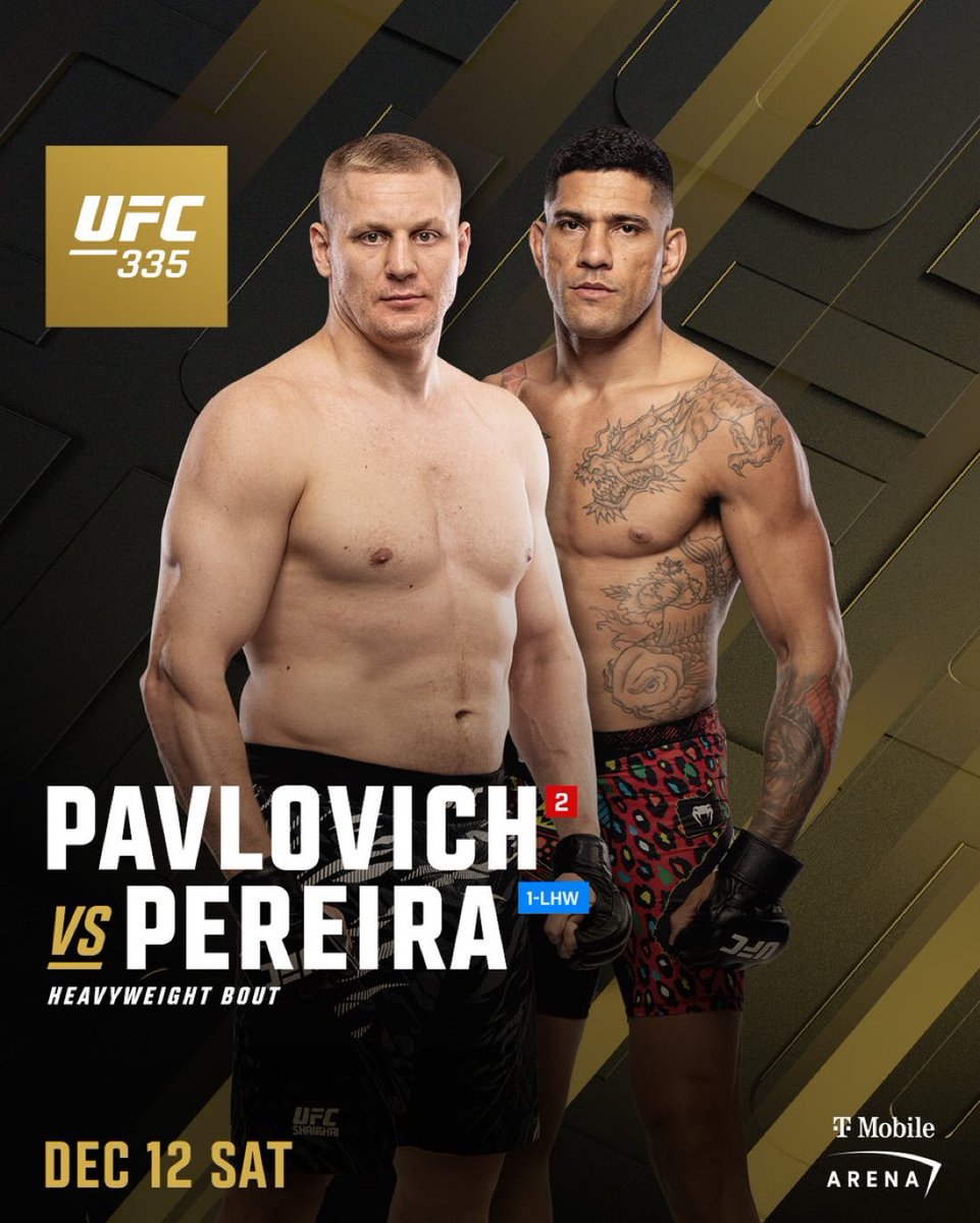 CultureMMA_'s tweet photo. C’est une triste fin… 

SERGEI PAVLOVICH vs. ALEX PEREIRA EN CO-MAIN EVENT DE L’#UFC335 LE 12/12. 

Pauvre Alex… its over… https://t.co/k2fbm1Nd5d