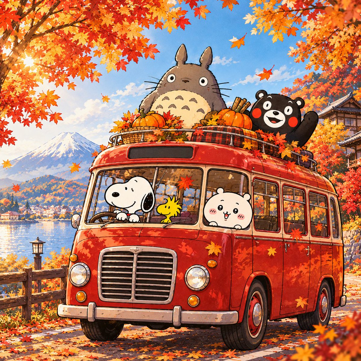 Anklebiters0904's tweet photo. このメンバーと秋の旅、行ってみたい！🍁🚐 https://t.co/Sp6sjUBUv0