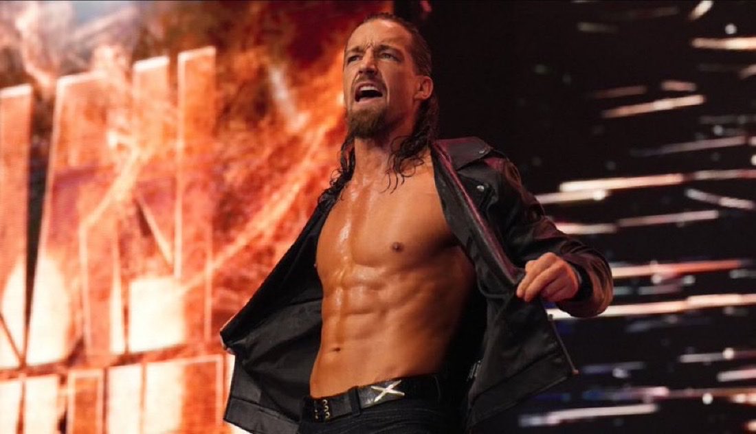 WrestlePurists's tweet photo. Jay White is injured and will be out of action for up to two months

#AEWCollision https://t.co/njNXQMaY86