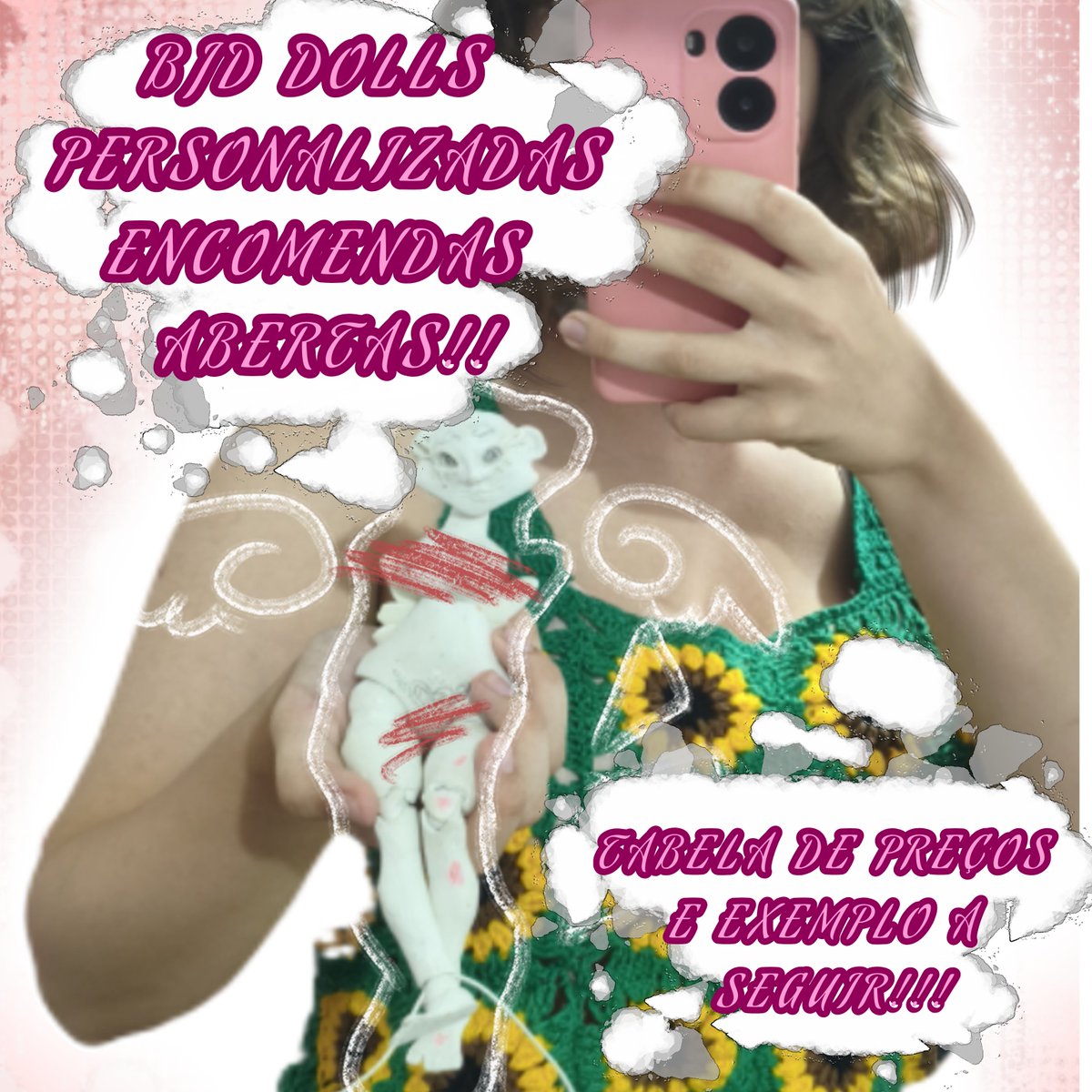 _PIXEL_133's tweet photo. Resolvi abrir comissões de BJD dolls!!
Continuação da tabela abaixo!!!
#doll #BJD https://t.co/pQohYhBB24