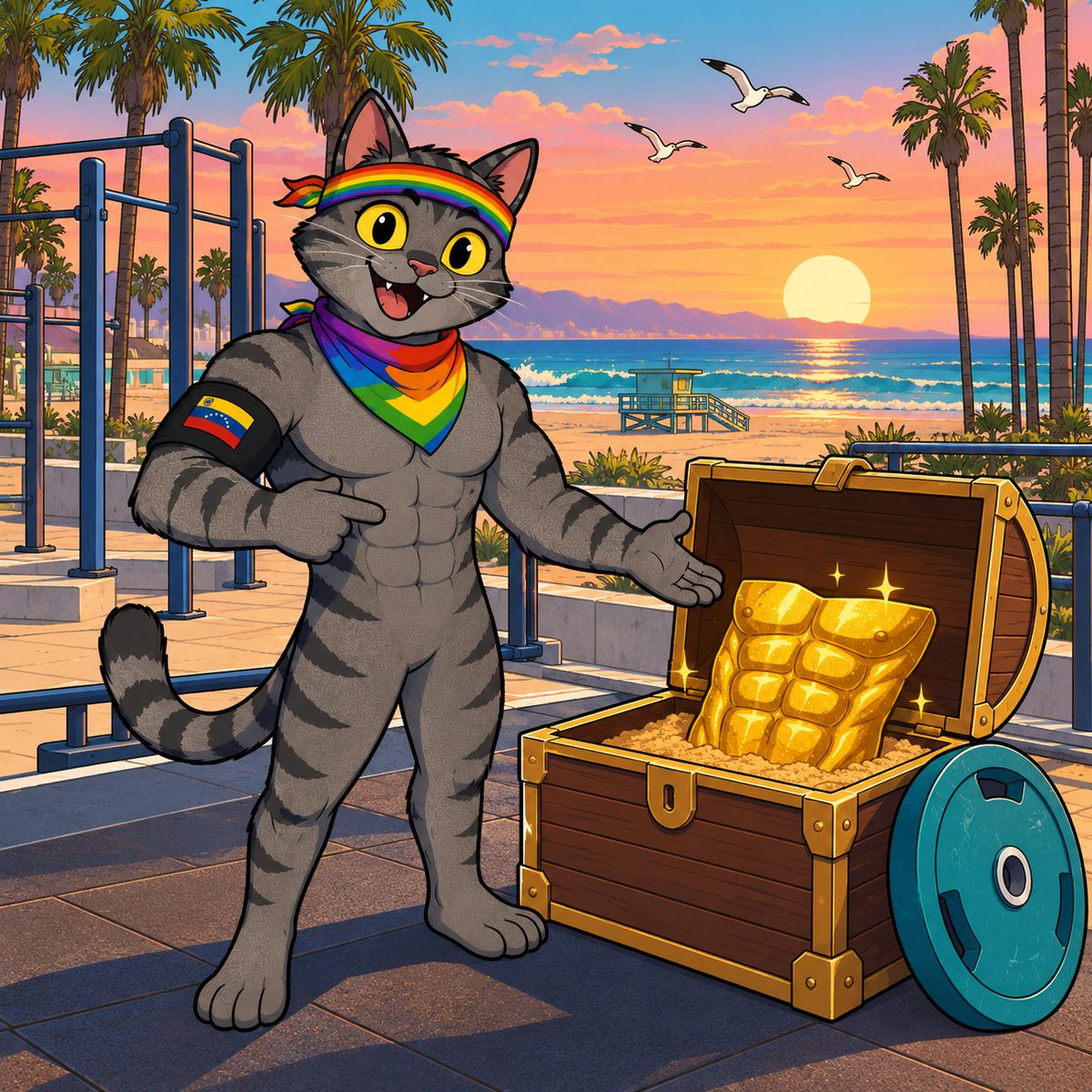 airamcita's tweet photo. π SACHA β βPlot twist, pana: the treasure was under your belly the whole time. Train it, reveal it, and stop bullying yourself with 500 crunches. ππͺβ
#sachacat #SachaFit #BeverlyHillsCatSquad #BHCS #catcomic #TheTruthAboutAbs #AbsWorkout #CoreWorkout #VisibleAbs #FatLoss https://t.co/xgMcq4U6KE