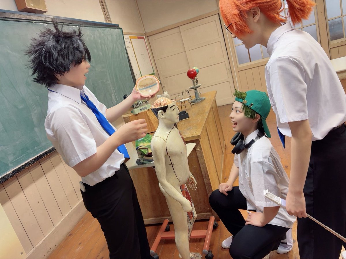 ouan_cos's tweet photo. 【cosplay】

P.B.👻🚫

「お、お前！人体模型がーー！！！」 https://t.co/NlxBLZDkby