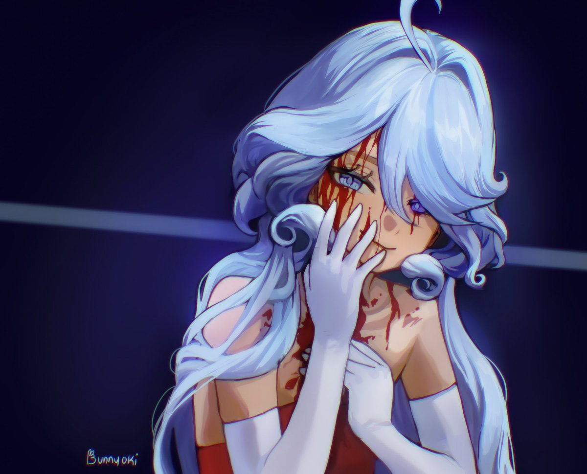 bunnyoki's tweet photo. perfect blue furina i made 3 years ago https://t.co/QFRcTLYP1z