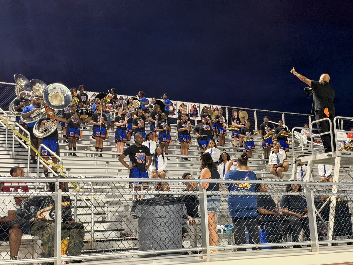 Dennis4SC's tweet photo. What a great Friday night at the Richland Northeast High School Homecoming football game! The crowd was incredible, with alumni from the classes of 1986, 2002, 2003, and many others coming back to celebrate their school and community.

The Principal Dr. Thomas is doing a terrific job building community support and bringing people together around RNE. It was great to see so many people showing up for the Cavaliers.

The NJROTC cadets represent RNE with discipline and pride. They are among the finest programs in the country, and their accomplishments make the school community proud.

The band kept the crowd engaged all night, and the halftime performance was outstanding. The cheerleaders brought tremendous energy and kept the school spirit high. On the field, you can see the football program moving in the right direction. This is a young team that’s growing, learning, and building toward what’s next.

Thank you to the event staff and SROs for keeping everyone safe and the evening running smoothly. A big thank-you to the girls volleyball team for running a great concession stand, and to all the community vendors who partnered with RNE to make the event special.

Congratulations to all the homecoming participants!  

It was also great to see Dr. Suber and Mr. Myers from the district office there supporting the Cavaliers. Nights like this show the strength of the RNE community. Go Cavaliers!

@RNECavaliers @RNEAthletics @RNE_Football @RichlandTwo @RCSD @Sabrina_suber 

#dennis4r2 #fridaynightlights