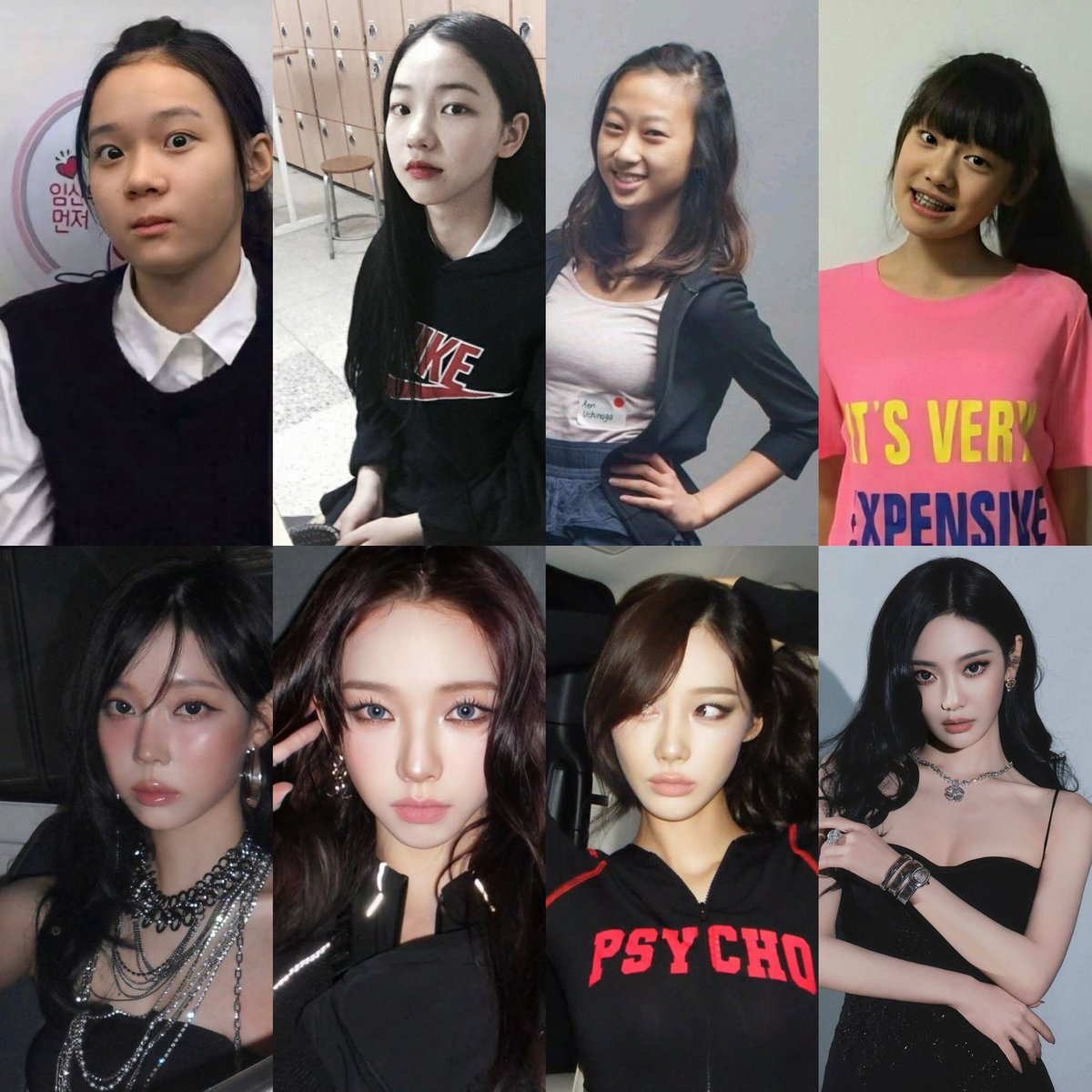 glistnfx's tweet photo. before and afters is not the game you wanna play😭 https://t.co/YgXdJlU7u1