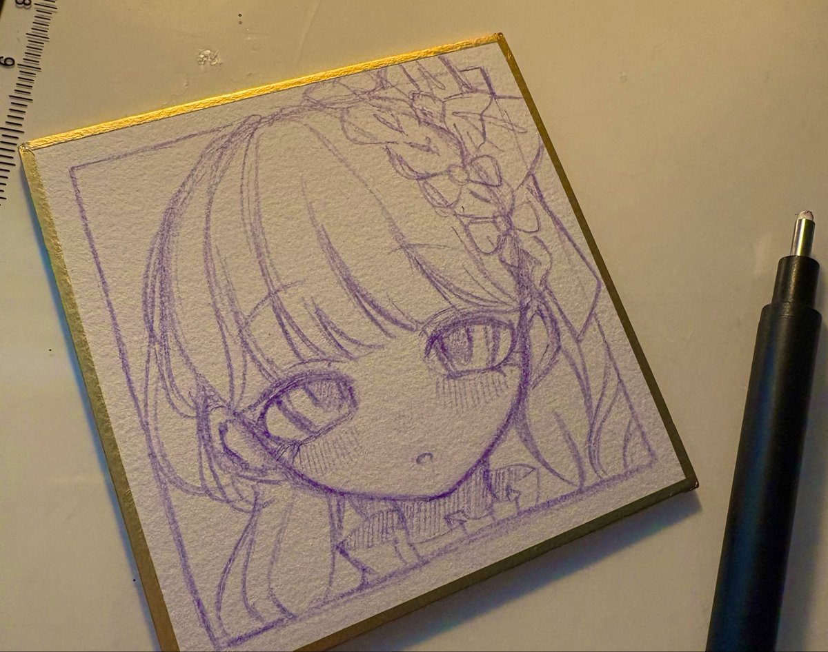 156aea's tweet photo. ミリアちゃんかくぞ〜 https://t.co/TBaZPrXhMv