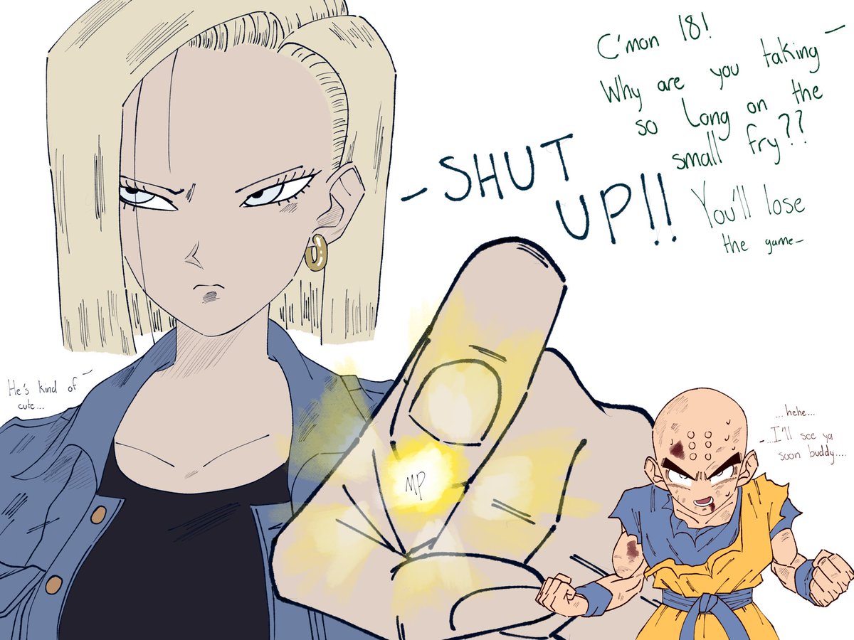 MichellaneosP1's tweet photo. My Future Android 18 headcanon #dbz https://t.co/18lSdw8O8Q