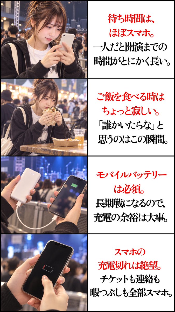 pazu_official's tweet photo. ライブの「ぼっち参戦」、意外と悪くない。 https://t.co/0WvlZf232y