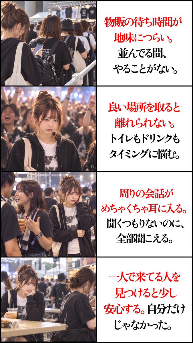 pazu_official's tweet photo. ライブの「ぼっち参戦」、意外と悪くない。 https://t.co/0WvlZf232y